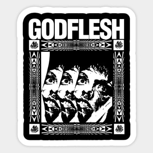 GODFLESH Classic Gildan Sticker